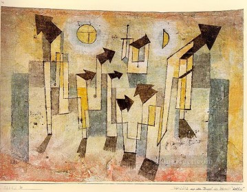  wall Oil Painting - Wall Painting from the Temple of Longing Paul Klee